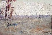 Antonio Parreiras Stricken land painting